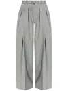 Jil Sander Woman Pants Light Grey Size 4 Virgin Wool In Grey