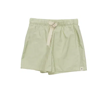 Jil Sander Belted Straight-leg Shorts In Green