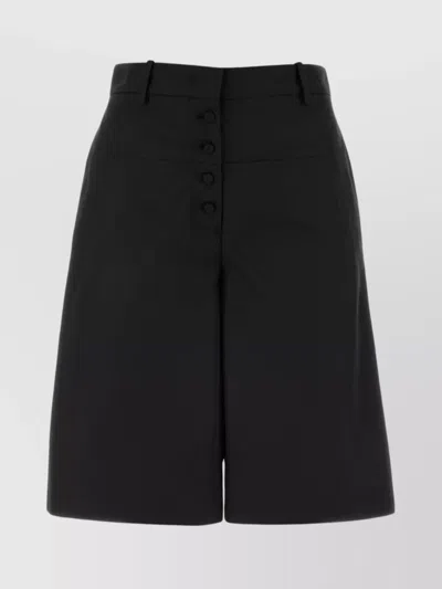 Jil Sander Shorts In Black