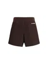 Jil Sander Bermuda Shorts In Brown