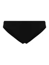 Jil Sander Elasticated-waistband Bikini Bottom In Black
