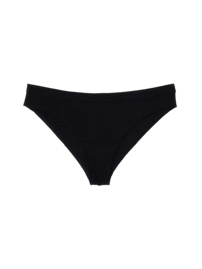 Jil Sander Elegantly Minimalist Bikini Briefs In Black