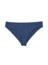 Jil Sander Mid-rise Bikini Brief Bottom In Blue