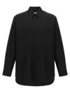 Jil Sander Black Regular Solid Shirt In Black
