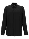 Jil Sander Tailored Long Sleeves Point Collar Shirt In Black