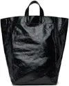 Jil Sander Black 2way Tote In 001 - Black