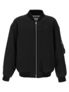 Jil Sander Zip-up Bomber Jacket In Black