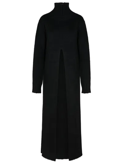 【送料&関税込】Jil Sander Black Alpaca Blend Dress Jil Sander Black Alpaca Blend Dress | ModeSens