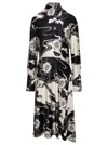 Jil Sander Kleid  Damen Farbe Schwarz In Blackwhite