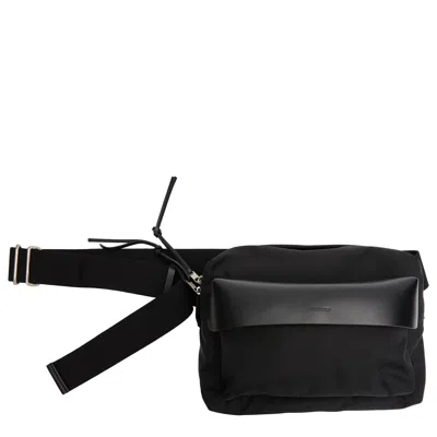 Jil Sander Black Bag With Logo