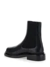 Jil Sander Black Boots With Elastic Side Pannels