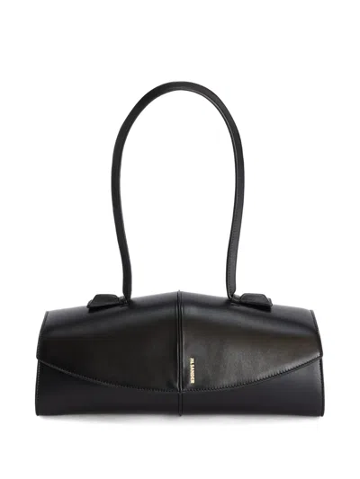 Jil Sander Black Borsa A Spalla Structured Tote
