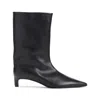 Jil Sander High Boot In Black