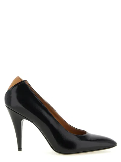 Jil Sander High Heel Shoes Woman Color Black