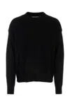 Jil Sander Black Cashmere Sweater In Black