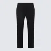 Jil Sander Black Cotton Pants In Black