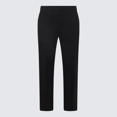 Jil Sander Black Cotton Pants