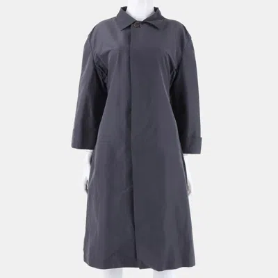 Pre-owned Jil Sander Black Cotton Polyester Dress Size Xxs