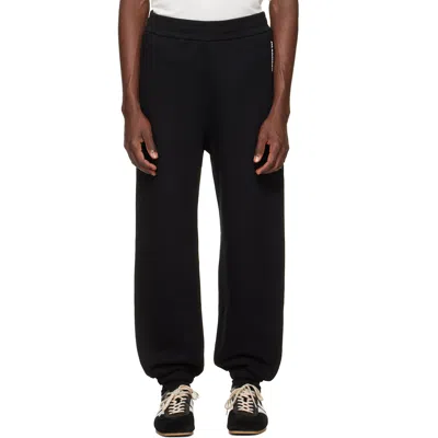 Jil Sander Black Cotton Sweatpants