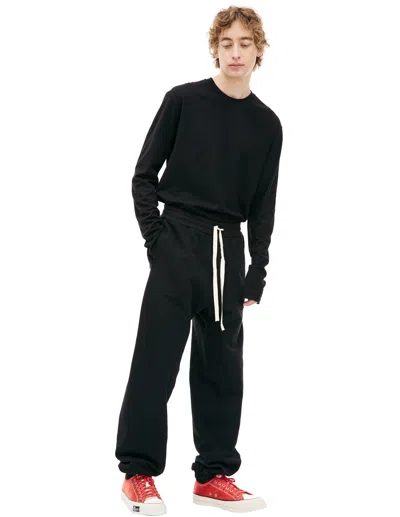 Jil Sander Black Cotton Sweatpants