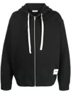 Jil Sander Dark Blue Cotton Sweatshirt