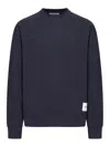 Jil Sander Black Cotton Sweatshirt In Undefined
