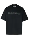 Jil Sander Men's Cotton T Shirt In Black