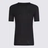 Jil Sander Black Cotton T-shirt