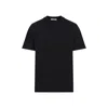 Jil Sander Black Cotton T-shirt In Black