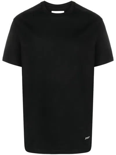 Jil Sander Black Cotton T-shirt
