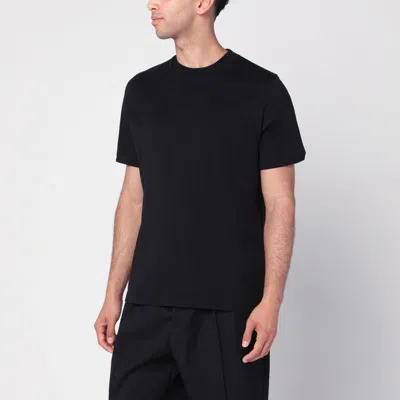 Jil Sander Black Cotton T-shirt Men