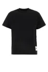 Jil Sander Logo-patch Cotton T-shirt In 001