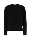 Jil Sander Cotton T-shirt Set Long Sleeves In Black