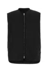 Jil Sander Cotton Sleeveless Vest For Casual Wear In Black