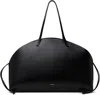 Jil Sander Black Curve Shoulder Large Bag In 001 Black