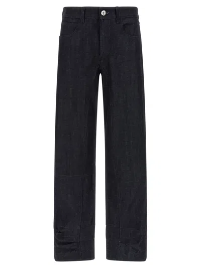 JIL SANDER BLACK DENIM JEANS