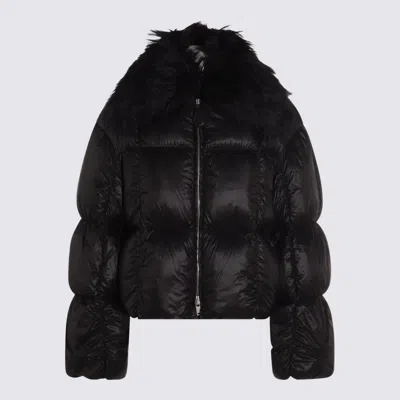 JIL SANDER BLACK DOWN JACKET