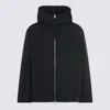 Jil Sander Insulated Hooded Long Sleeve Outerwear In Black