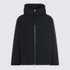 Jil Sander Insulated Hooded Long Sleeve Outerwear In Black