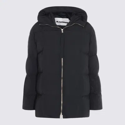 JIL SANDER JIL SANDER BLACK DOWN JACKET
