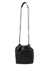 Jil Sander Women Drawstring Small Shoulder Bag In Black
