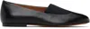 Jil Sander Calf Leather Slip-on Flat In Black