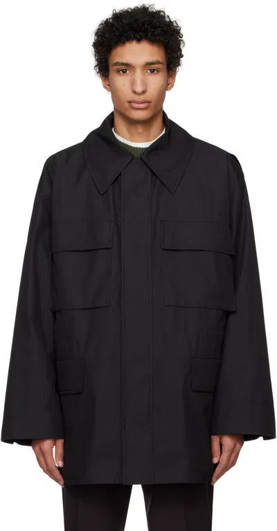 Jil Sander Wool Shirt In Multicolor