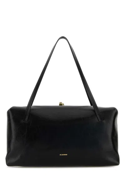 JIL SANDER BLACK GOJI SHOULDER BAG