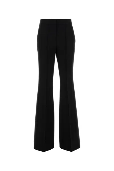 JIL SANDER BLACK GRAIN DE POUDRE PANT