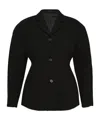 Jil Sander Double Face Technical Jacket In Black