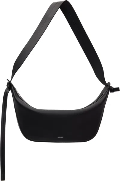 Jil Sander Black Knot Bag In 001 Black