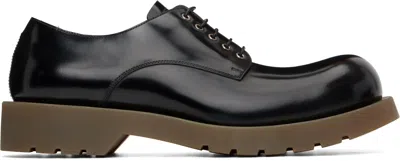 Jil Sander Black Lace Up Derbys
