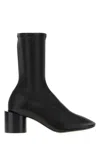 Jil Sander Stylish Ankle Boots Block Heel In Black