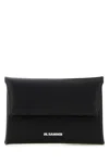 Jil Sander Envelope Coin Purse In Black